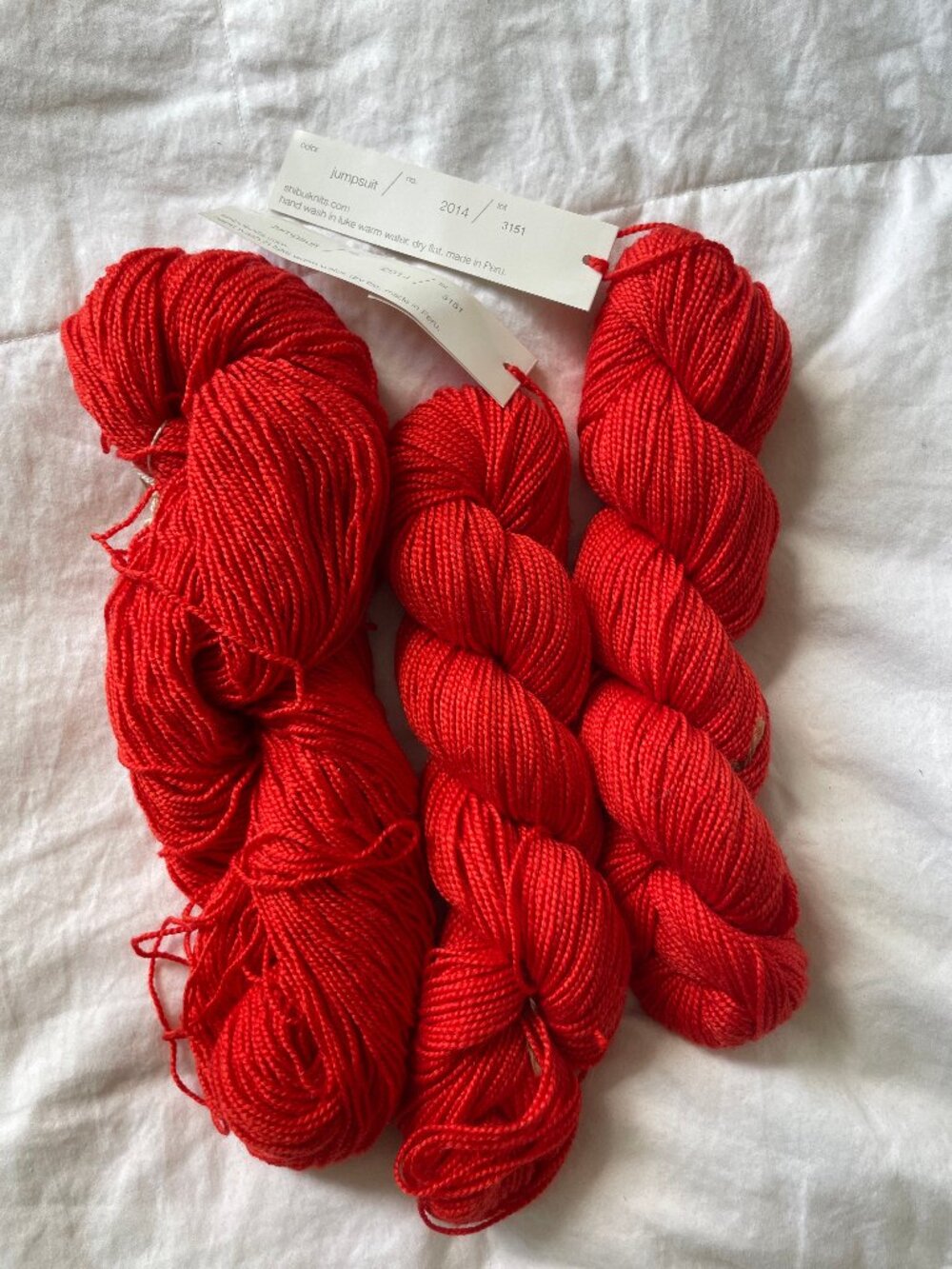 Shibui Knits Staccato Merino Wool Silk Fingering Weight Yarn 2 Skeins